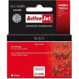 Obrázok pre výrobcu Náplň ActiveJet Canon CLI-526Bk black 10ml s chipom