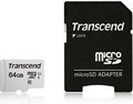 Obrázok pre výrobcu Transcend 64GB microSDXC 300S UHS-I U1 (Class 10) paměťová karta (s adaptérem)