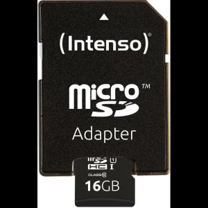 Obrázok pre výrobcu INTENSO Micro SDHC karta 16GB Class10, UHS-1