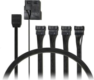 Obrázok pre výrobcu EVOLVEO A1, kabel pro připojení RGB ventilátorů a pásků, 12 V