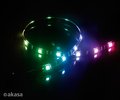 Obrázok pre výrobcu AKASA LED pásek Vegas MB / AK-LD05-50RB / 15x LED / 10x magnet / 12V / 50cm / 4-pin / multicolor