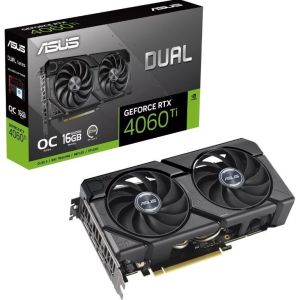 Obrázok pre výrobcu ASUS DUAL RTX4060TI OC 16GB/128-bit GDDR6 HDMI 3xDP