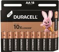 Obrázok pre výrobcu Duracell Basic alkalická baterie 18 ks (AA)