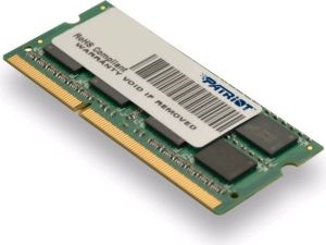 Obrázok pre výrobcu Patriot 4GB SO-DIMM DDR3-1600MHz 1,35V SR