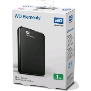 Obrázok pre výrobcu WD Elements Portable 2.5" externý HDD 1TB, USB 3.0, SmartWare SW, čierny