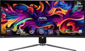 Obrázok pre výrobcu MSI MAG 341CQP 34"/QD-OLED/3440x1440/ 175Hz/0,03ms/Black/3R