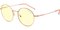 Obrázok pre výrobcu GUNNAR herní brýle ELLIPSE / obroučky v barvě ROSE GOLD / jantarová skla