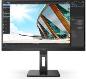 Obrázok pre výrobcu AOC Q27P2Q 27"W IPS LED 2560x1440 50 000 000:1 4ms 300cd HDMI DP USB-C PIVOT repro