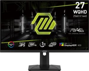 Obrázok pre výrobcu MSI Gaming monitor MAG 274QRF QD E2, 27" Rapid IPS/2560x1440 (WQHD)/180Hz/ 1ms/DP/2xHDMI/USB-C/ USB/Výškově nast./pivot