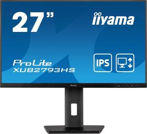 Obrázok pre výrobcu iiyama ProLite XUB2793HS-B7 27"/IPS/FHD/ 100Hz/1ms/Black/3R