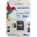 Obrázok pre výrobcu ADATA Premier micro SDXC karta 64GB UHS-I Class 10 + adaptér