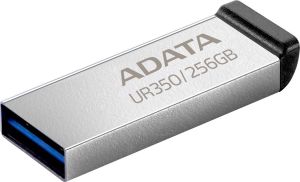 Obrázok pre výrobcu ADATA Flash Disk 256GB UR350, USB 3.2, stříbrno-černá