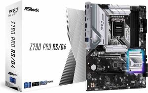 Obrázok pre výrobcu ASRock Z790 Pro RS/D4 / Intel Z790 / LGA1700 / 4x DDR4 / 4x M.2 / HDMI / DP / USB-C / ATX