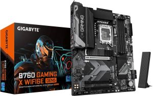 Obrázok pre výrobcu GIGABYTE B760 GAMING X WIFI6E GEN5 /LGA 1700/ATX