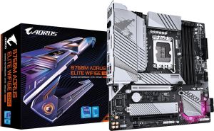Obrázok pre výrobcu GIGABYTE MB Sc LGA1700 B760M AORUS ELITE WIFI6E GEN5, Intel B760, 4xDDR5, 1xDP, 1xHDMI, mATX