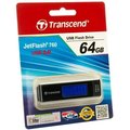 Obrázok pre výrobcu Transcend JetFlash 760 flashdisk 64GB USB 3.0, výsuvný konektor, čierny
