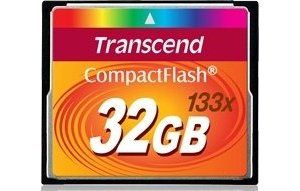 Obrázok pre výrobcu Transcend Compact Flash karta 32GB High Speed 133x