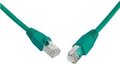 Obrázok pre výrobcu SOLARIX patch kabel CAT5E SFTP PVC 10m zelený snag-proof