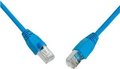 Obrázok pre výrobcu SOLARIX patch kabel CAT6 SFTP PVC 0,5m modrý snag-proof