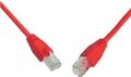 Obrázok pre výrobcu SOLARIX patch kabel CAT6 SFTP PVC 1m červený