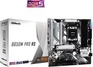 Obrázok pre výrobcu ASRock B650M Pro RS / AMD B650 / AM5 / 4x DDR5 DIMM / 3x M.2 / HDMI / DP / USB-C / mATX