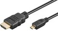 Obrázok pre výrobcu PremiumCord Kabel HDMI A - HDMI micro D, 5m