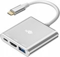 Obrázok pre výrobcu TB adapter USB-C 3v1 - HDMI, USB, PD
