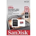 Obrázok pre výrobcu SanDisk MicroSDHC karta 32GB Ultra (120MB/s, A1 Class 10 UHS-I ) + adaptér