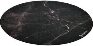 Obrázok pre výrobcu AROZZI Zona Floorpad Black Marble/ ochranná podložka na podlahu/ kulatá 121 cm průměr/ design černý mramor