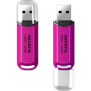 Obrázok pre výrobcu ADATA C906 32GB /USB 2.0/ USB-A/Růžová