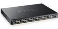 Obrázok pre výrobcu Zyxel XGS2220-54HP, L3 Access Switch, 600W PoE, 40xPoE+/10xPoE++, 48x1G RJ45 2x10mG RJ45, 4x10G SFP+ Uplink, incl. 1 yr