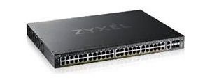 Obrázok pre výrobcu Zyxel XGS2220-54HP, L3 Access Switch, 600W PoE, 40xPoE+/10xPoE++, 48x1G RJ45 2x10mG RJ45, 4x10G SFP+ Uplink, incl. 1 yr