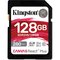 Obrázok pre výrobcu Kingston SDXC karta 128GB Canvas React Plus, UHS-II, U3, V60, R:280/W:100MB/s