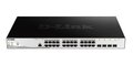 Obrázok pre výrobcu D-Link DGS-1210-28MP 28-Port Gigabit PoE+ Smart Switch including 4 SFP Ports- Power budget 370W- 24 x PoE+ 10/100/10
