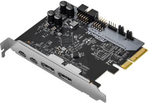 Obrázok pre výrobcu ASRock Thunderbolt 4 AIC R2.0 / PCI-E 3.0 / Intel JHL8540 Thunderbolt 4 Controller / 2x Thunderbolt 4 / 2x DP IN