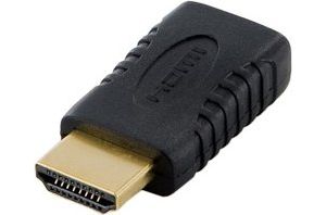 Obrázok pre výrobcu 4World Adaptér HDMI [M] > mini HDMI typ C [F], čierny