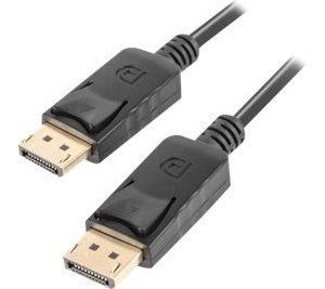 Obrázok pre výrobcu LANBERG DisplayPort M/M cable 0.5m 4K black