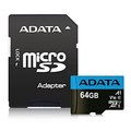 Obrázok pre výrobcu ADATA Premier Micro SDXC karta UHS-I 64GB 85/25 MB/s + adaptér