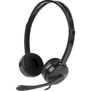 Obrázok pre výrobcu NATEC sluchátka s mikrofonem CANARY, černé