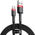 Obrázok pre výrobcu Baseus datový kabel Cafule USB-C 2m 2A červeno-černý