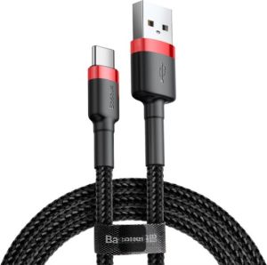 Obrázok pre výrobcu Baseus datový kabel Cafule USB-C 2m 2A červeno-černý
