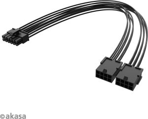 Obrázok pre výrobcu AKASA - PCIe 12-Pin na Dual 8-Pin adaptér