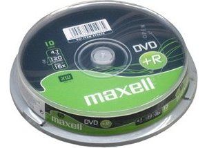 Obrázok pre výrobcu DVD+R MAXELL 4,7GB 16X 10ks/cake