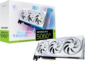 Obrázok pre výrobcu MSI GeForce RTX 5060 Ti TRIO WHITE Gaming OC /16GB/GDDR7