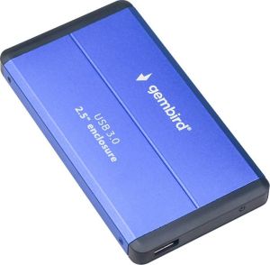 Obrázok pre výrobcu GEMBIRD USB 3.0 2.5inch HDD enclosure blue