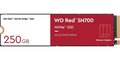 Obrázok pre výrobcu WD RED SSD NVMe 250GB PCIe SN700, Geb3 8GB/s, (R:3100/W:1600 MB/s) TBW 500