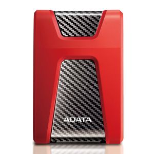 Obrázok pre výrobcu ADATA Externí HDD 2TB 2,5" USB 3.1 DashDrive Durable HD650, červený (gumový, nárazu odolný)