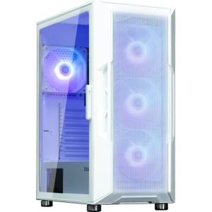 Obrázok pre výrobcu Zalman skříň I3 Neo ARGB white / ATX / 4x120 ARGB fan / 2xUSB 3.0 / 1xUSB 2.0 / prosklená bočnice / mesh panel / bílá