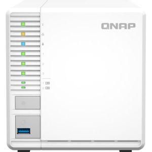 Obrázok pre výrobcu QNAP TS-364-8G (4core 2,9GHz, 8GB RAM, 3x SATA, 2x M.2 NVMe sloty, 3x USB, 1x 2,5GbE, 1x HDMI 1.4b)