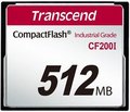 Obrázok pre výrobcu Transcend 512MB INDUSTRIAL TEMP CF200I CF CARD, paměťová karta (SLC)